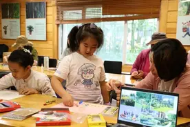 制作月兔花灯、设计花境小品，中秋假期首日紫竹院公园开启科普游园图片