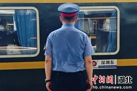 武汉铁路局平顶山火车站干部职工奋战暑运一线图片