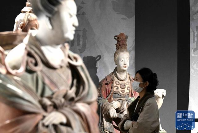 石家庄举办“泽州万像——古代彩塑壁画艺术展”