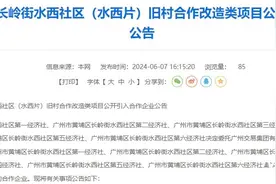 超32亿！广州黄埔又一旧村改造招标图片