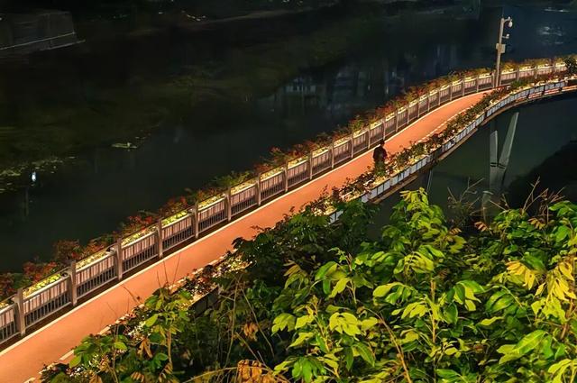 闽清夜游打卡点！梅溪休闲栈道夜景您见过么？太美了！