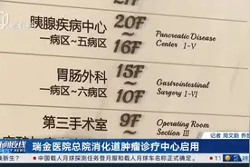 瑞金医院总院消化道肿瘤诊疗中心启用视频封面