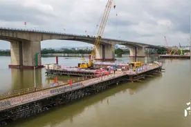 “水陆空”联动！粤东城际铁路年度综合应急演练在榕江北河斜拉桥举行图片