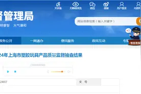2024年上海市塑胶玩具产品质量监督抽查结果公布图片