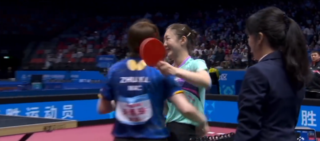 陈梦击败朱雨玲	，获得女单铜牌！5局比赛场场精彩，两人是对手、更是队友，“这场比赛无关输赢”