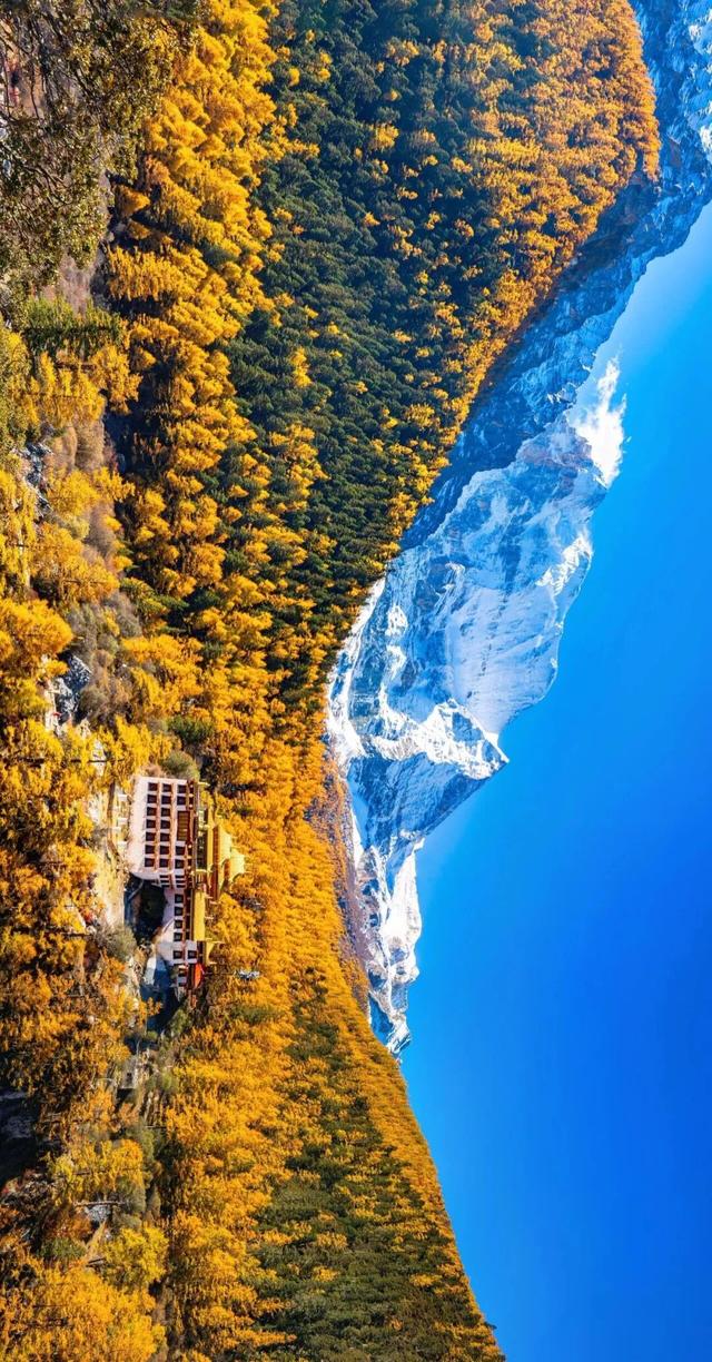 这里藏着的最美雪山，冬天超惊艳！