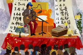 时隔13年 “声音玩具”主唱欧珈源重回小酒馆芳沁空间舞台图片