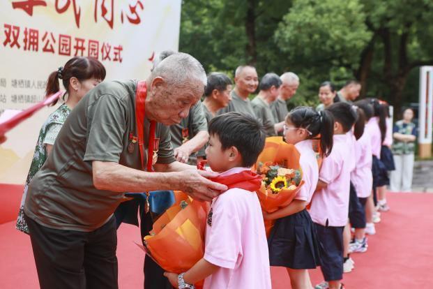 打造红色文化新地标，杭州塘栖超山双拥主题公园盛装启幕