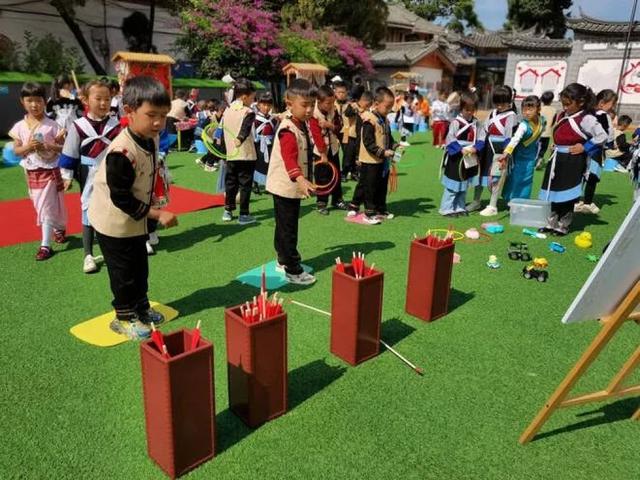 这所幼儿园里有“街子天”，让文化薪火在欢声笑语中传承
