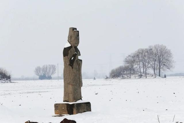 一眼千年！雪落巩义宋陵，限定美景上线→