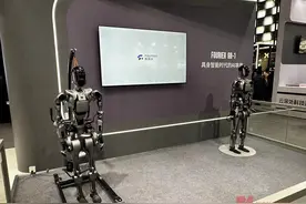直击WAIC2024 | 人形机器人“天团”集体秀肌肉 具身智能时代要来了？图片