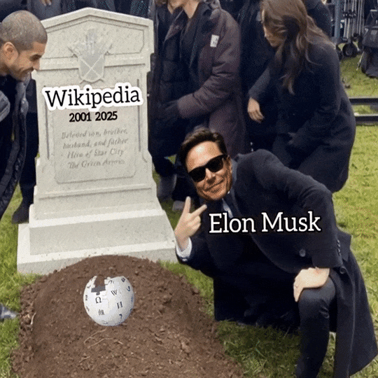 维基百科，终结了，马斯克开源版上线，用AI重写「真相」