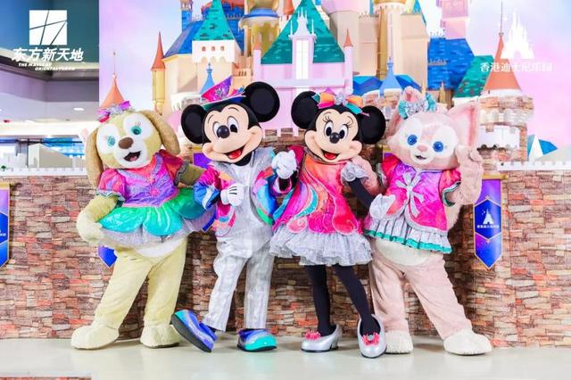 香港迪士尼20周年主题展落地东方新天地