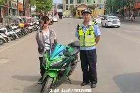 做街上“最靓的仔”？大方交警：坚决严查图片