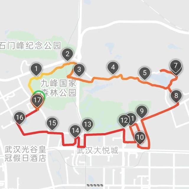九峰山“画猪”、二妃山赏景，8条光谷跑友私藏路线等你来体验→
