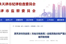 原天津市财政局（市地方税务局）巡视员陈庆和严重违纪违法被开除党籍图片