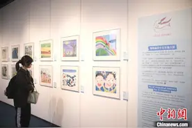第十五届海峡两岸少儿美术大展在香港举办特展图片