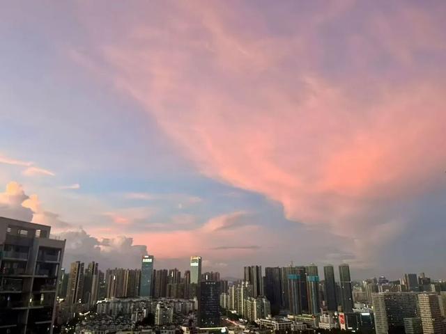 又见绝美晚霞！“每一次都不失望”