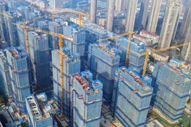 上派镇新四十埠家园项目主体结构全面封顶图片