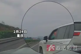 男子高速上恶意别车，已被采取刑事强制措施图片