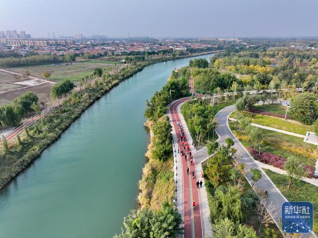 河北沧州：大运河堤顶路铺就美好生活新图景