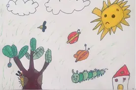 绘画《毛毛虫》｜烟台中小学生“才艺秀”作品征集图片