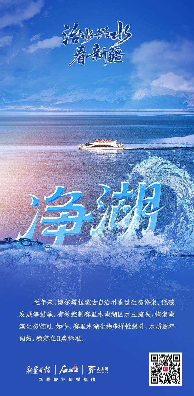 治水兴水看新疆丨越来越美的赛里木湖实现“双赢”