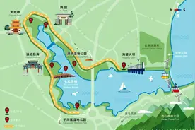 @昆明人 可乘双层巴士游草海了！图片