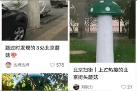北京街头惊现热气腾腾的“大蘑菇”！喷白雾、还有“神秘猎人”，真相竟是……图片