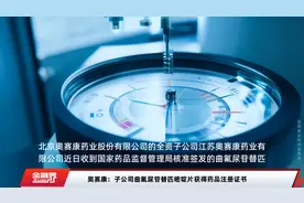 奥赛康：子公司曲氟尿苷替匹嘧啶片获得药品注册证书视频封面