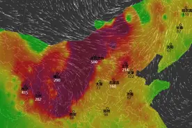 济南市12日将迎来沙尘天气 13日傍晚前后沙尘影响趋于结束图片