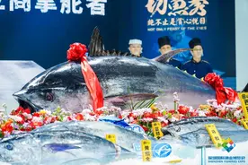 远洋鱼“游进”深圳“菜篮子”图片