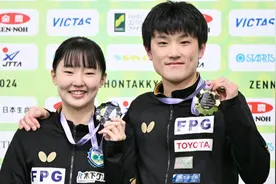 海外“乒二代”闪耀世乒赛，除张本兄妹外，这位中意混血美女爆了大冷图片