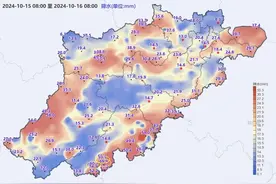 直冲31℃！暴跌至13℃！浙江气温蹦极跳，雨水很猛图片