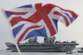 “英航母打击群将再赴亚太”图片