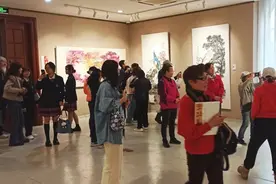 丹青同绘诗画江画，2024沪苏浙皖中国画作品展展出图片