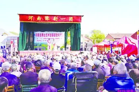 河南豫剧一团走进辛庄镇丹徐庄村图片