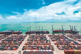 粤港澳大湾区港口群“内通外联”图片