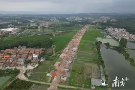 清花高速建设“再提速”，清远石角至广州花都段标桩基施工过半图片