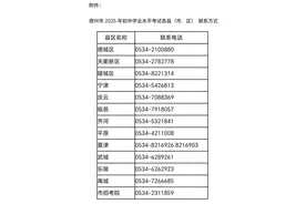 致德州市2025年中考考生的一封信图片