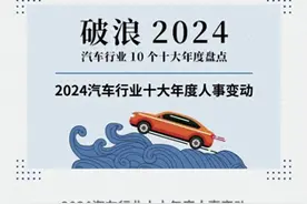 2024汽车行业十大年度人事变动 | 破浪2024——汽车行业10个十大年度盘点（三）图片