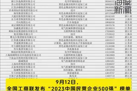 2023中国民营企业500强榜单：江浙沪上榜215家 占比43%图片