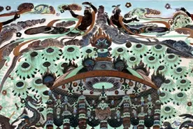 敦煌壁画创意拼搭——飞行的奇妙幻想图片