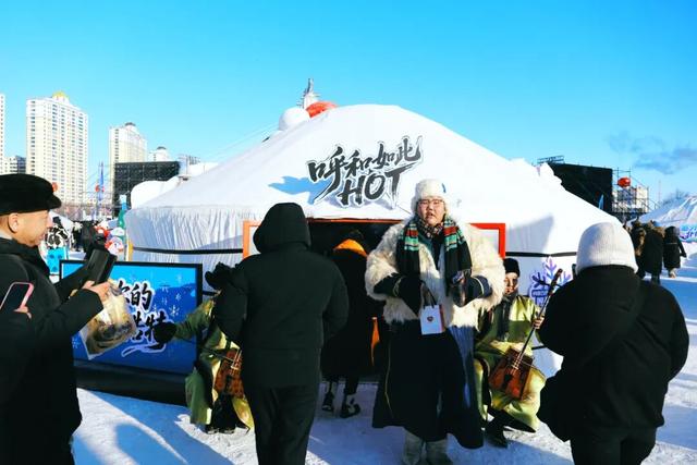 第二十一届冰雪那达慕开幕！呼和浩特文旅体验空间全是人从众！