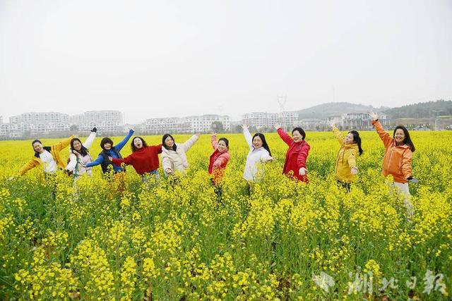 京山：阳春三月 赏花正当时