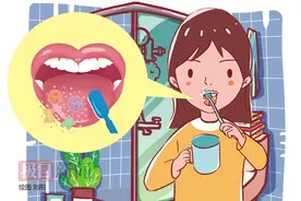 刷牙不刷舌头等于白刷？专家：舌苔长时间不清洁易患口腔疾病图片