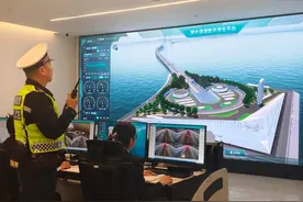 公安交管新科技点亮春运平安路图片