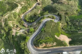 消除所有次差路段 安溪4条国省干线公路改造建设正酣图片