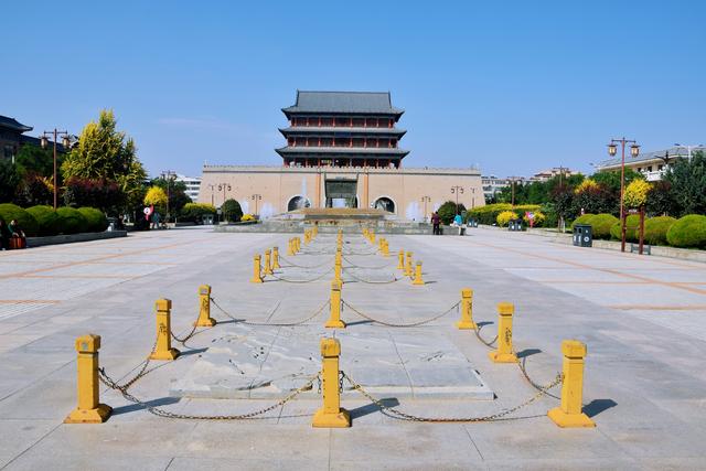 组图丨武威南城门：一墙秋景 满目晴和