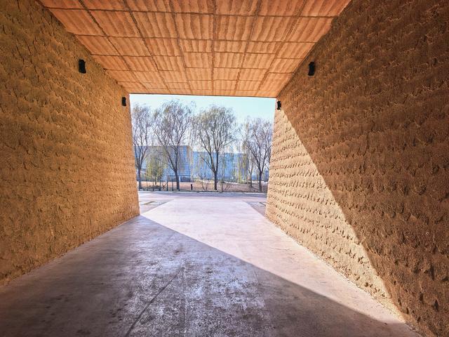 冬日的北京路县故城遗址公园：萧瑟中的浪漫